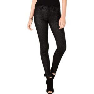 Hudson Jeans Nico Mid-Rise Ankle Skinny Jeans in Silver Stellar 27 NEW